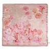 Falling Roses nude rose silk scarf