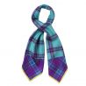Melrose cobalt blue silk scarf