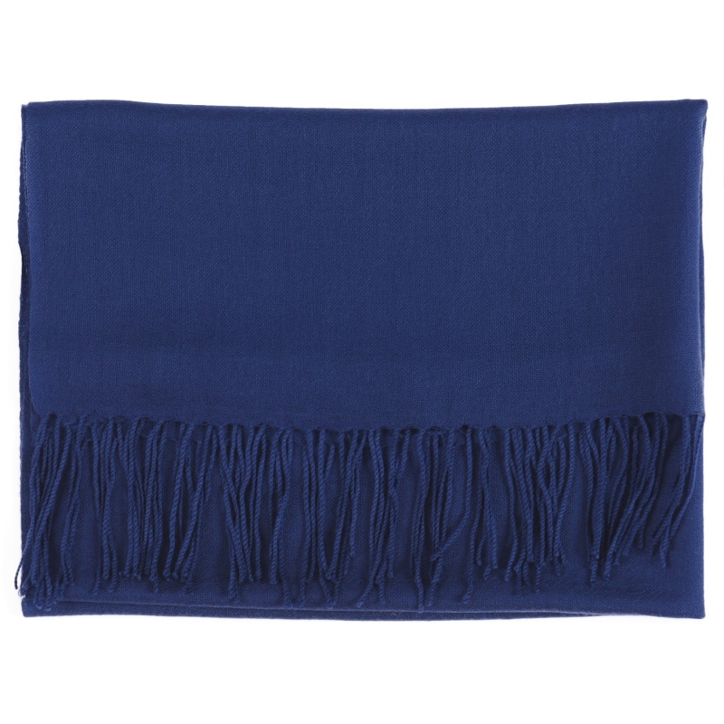 Wool Scarf Mila Schon blue