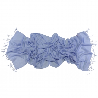 Wool Scarf Mila Schon pale blu