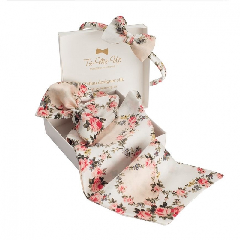 Esarfa cu volan Blossom Spring