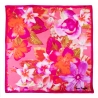 Silk scarf Floral Obssesion pink