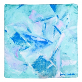 Silk scarf First Moment turcoise