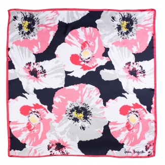 Esarfa matase It's a Poppy rose