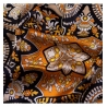 Cadou Esarfa matase Bohemian Paisley Black  si Cercei argint Prestige