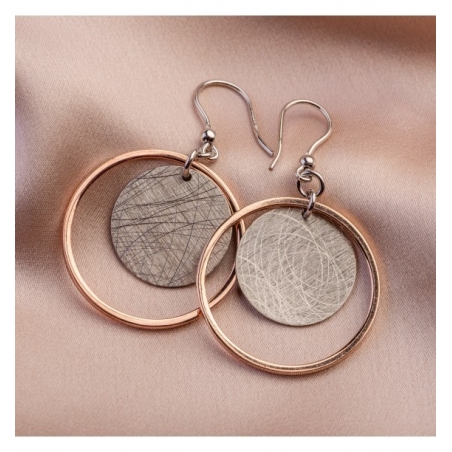 Gift: Loveday Spicey silk scarf and silver earrings Dream Big