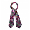 Gift: RR Vasareli pink silk scarf and silver silk ring