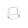 Gift: RR Vasareli pink silk scarf and silver silk ring