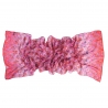 Silk shawl Millefiori red