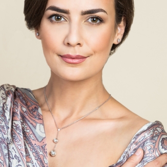 Silver necklace Just a Touch