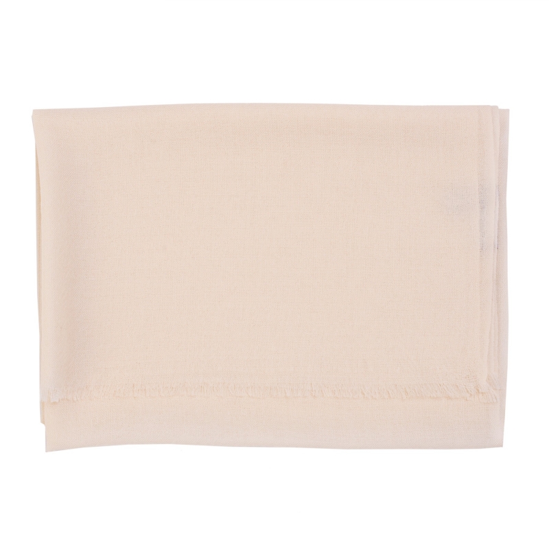 Esarfa lana si casmir Marina D'Este ivory cream