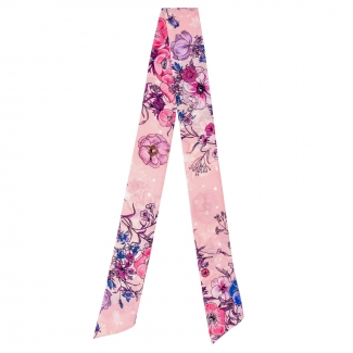 Esarfa matase twilly Inspire Pink