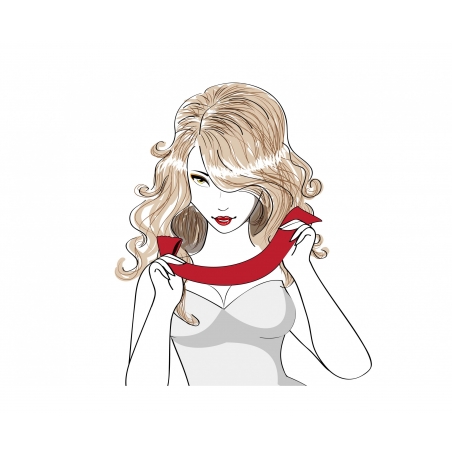 Esarfa cu volan Chanson Coloniale