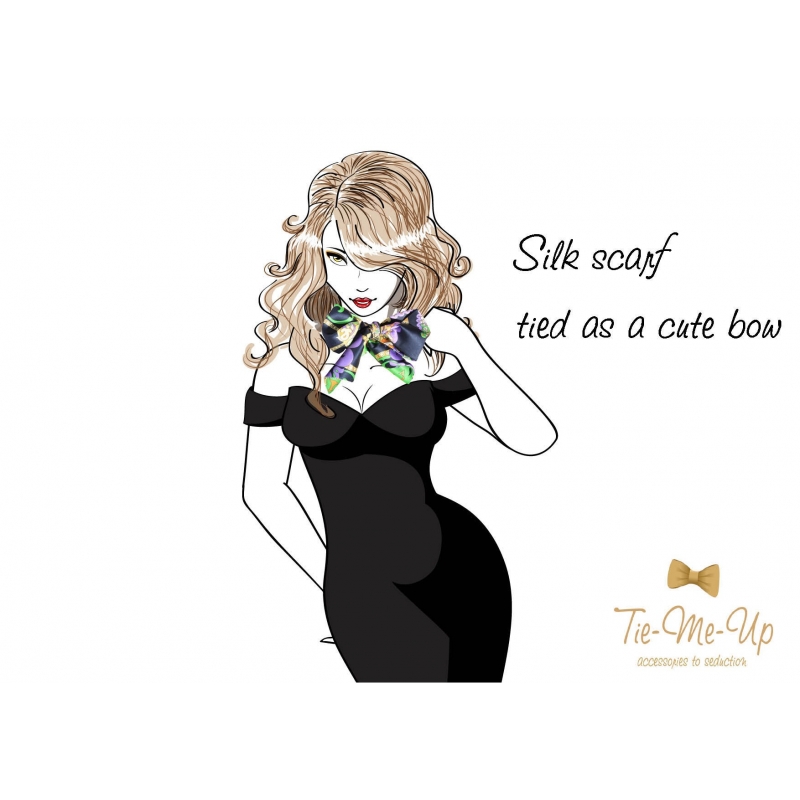 Silk Scarf Inspire Pink