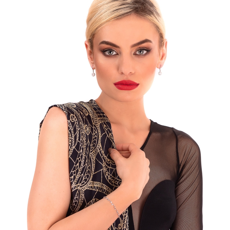 Cercei argint Love Me Tender