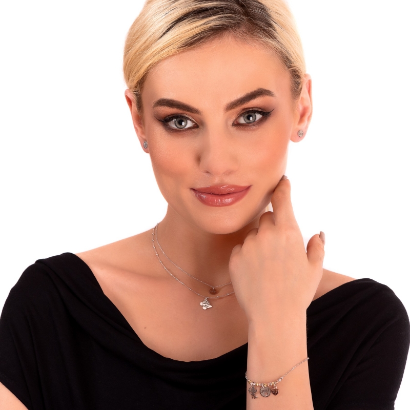 Sterling Silver Earrings Live, Faith