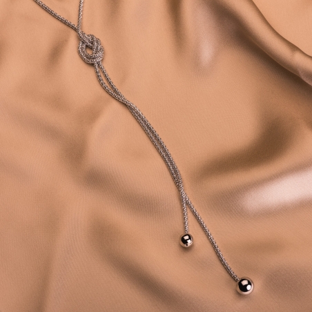 Colier argint Seduction Rules 