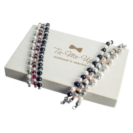 Black and White Pearls Luxrury Bracelet