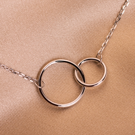 Zirconia Until the Moon & Back silver bracelet