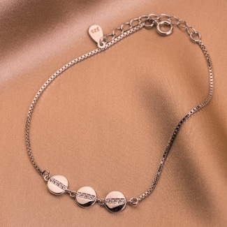 Bratara argint Zirconia Memories