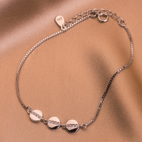 Bratara argint Zirconia Memories