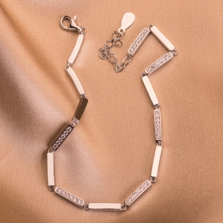 Sterling Silver Bracelet Touch of Elegance