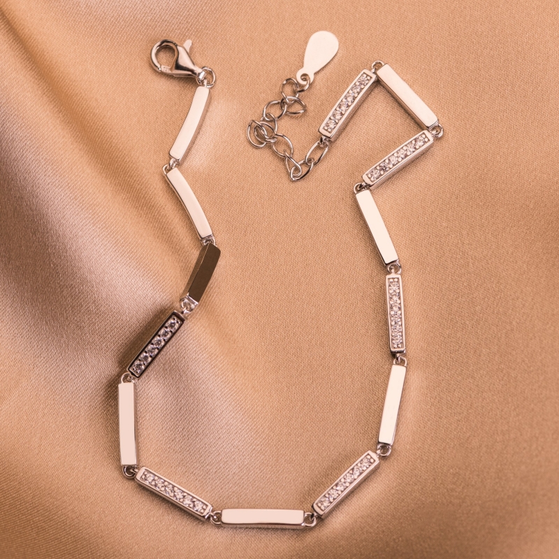 Sterling Silver Bracelet Touch of Elegance