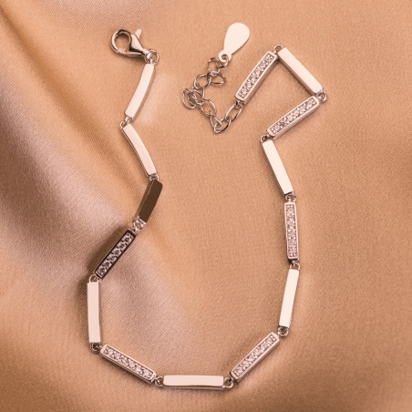 Sterling Silver Bracelet Touch of Elegance