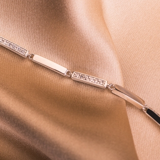 Sterling Silver Bracelet Touch of Elegance