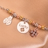 Sterling Silver Bracelet Lucky Charms