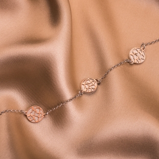 Sterling Silver Bracelet Sweet Love