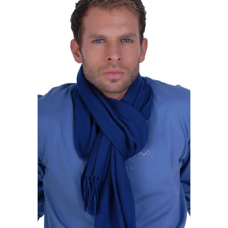 Fular casmir Blu Maschio