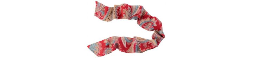 Esarfe femei si accesorii pentru par in culoarea anului marsala