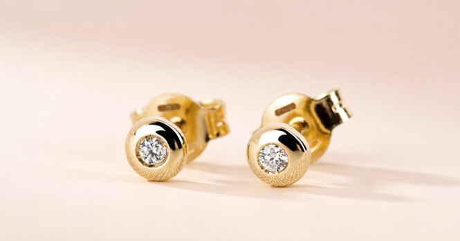 Inele aur cu diamant Tie-Me-Up